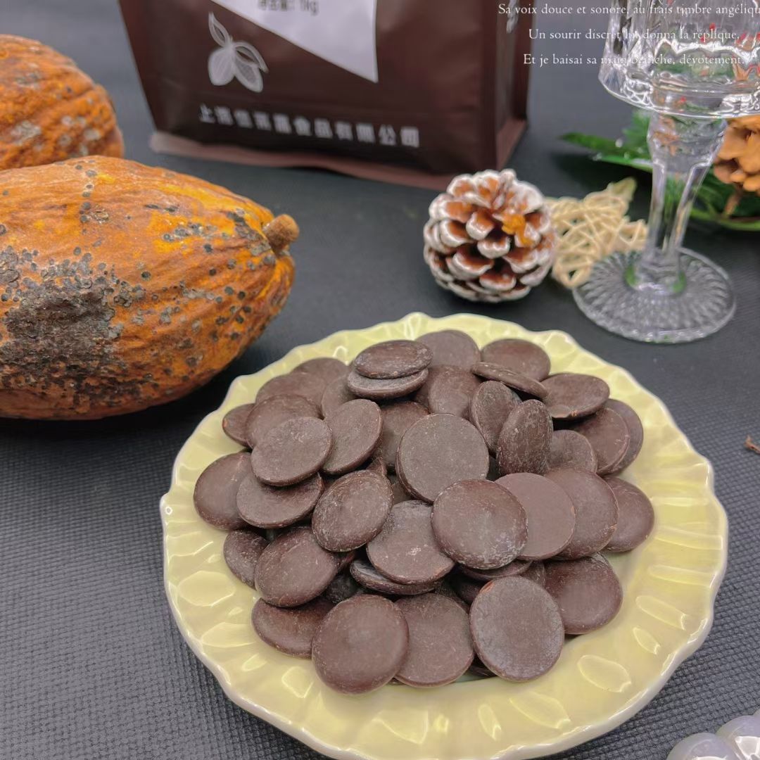 ​纯脂巧克力纽扣形(图5)